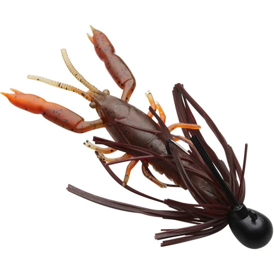 Naluca Savage Gear 3d Crayfish Rattling 6.7cm 2.9g Brown Orange