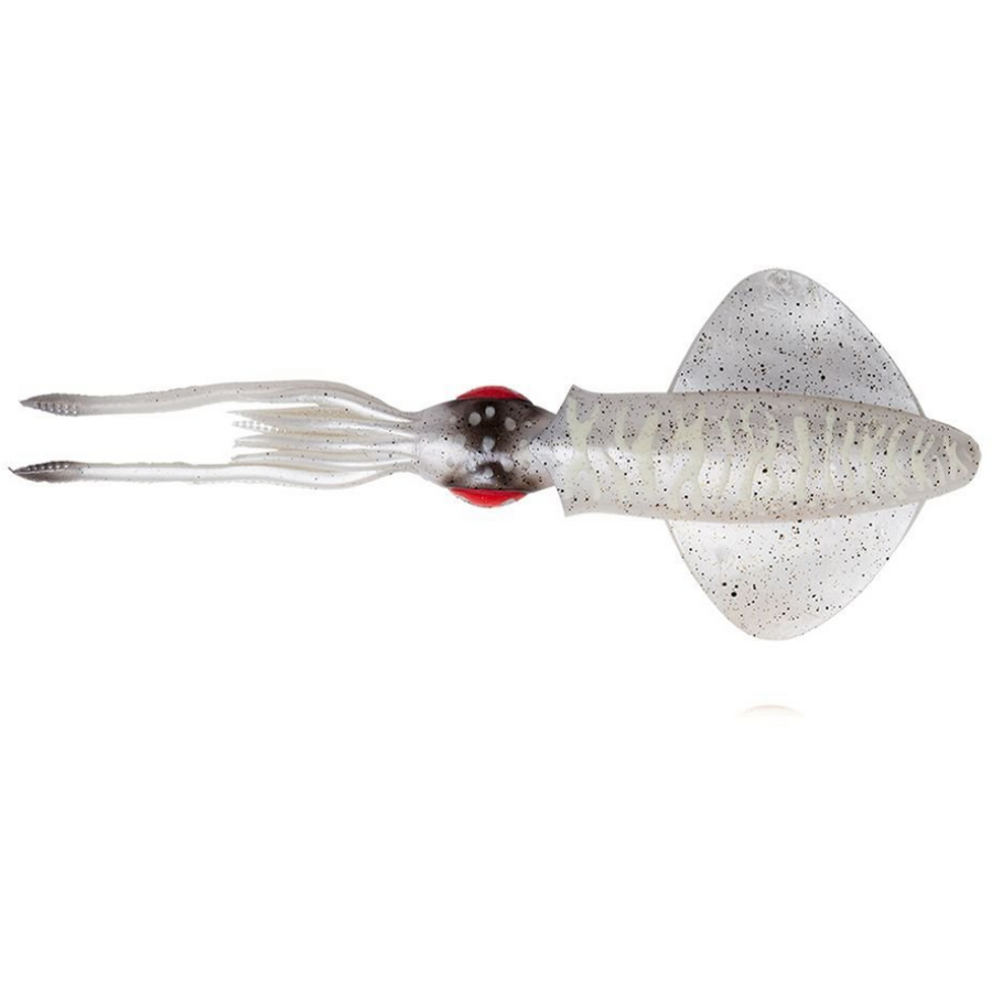 NALUCA SAVAGE GEAR 3D SWIM SQUID 9.5CM 35G WHITE GLOW CUTTLEFISH 4BUC/PLIC