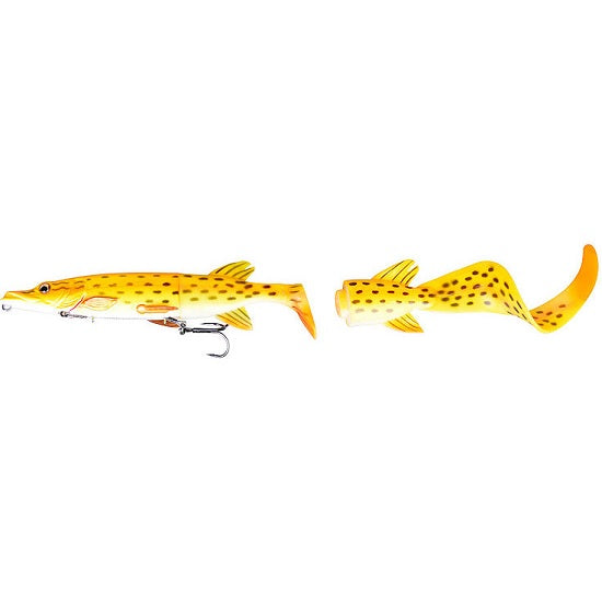 NALUCA SAVAGE GEAR HYBRID PIKE SS03, ALBINO PIKE, 17CM, 45G, 1+2COZI/BLISTER