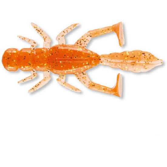 NALUCA SOFT DAIWA D.FIN BUG 5CM ORANGE/GOLD 10BUC/PLIC