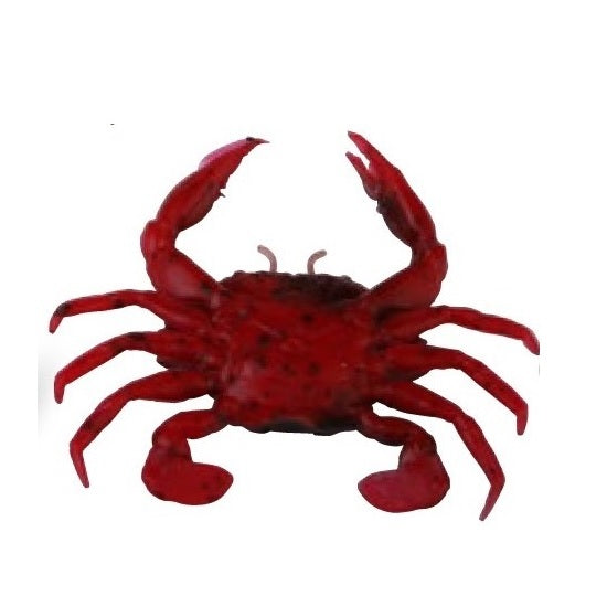 NALUCA SOFT SAVAGE GEAR 3D MANIC CRAB, RED &amp; BLACK, 2.5CM, 5BUC/PLIC
