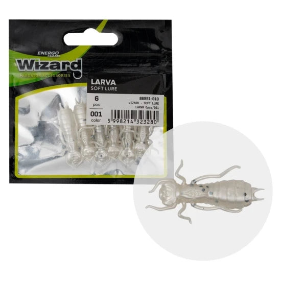 Naluca Wizard Soft Lure 001 3.5cm 6buc/plic