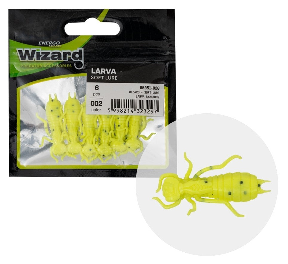 NALUCA WIZARD SOFT LURE 002 3.5CM 6BUC/PLIC