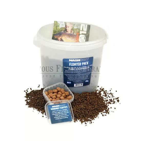 NASH PURE CRUSTACEAN FLOATER PACK 1.8kg - B6631