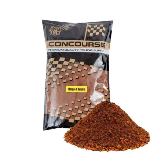 Nada Benzar Mix Concourse Method Groundbait And Pellet Mango N-butyric 800g
