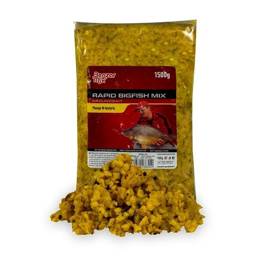 Nada Benzar Mix Rapid Bigfish Mix 1.5kg Mango-butiric
