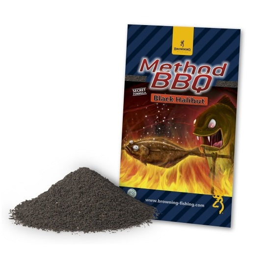 Nada Browning Groundbait BBQ Black Halibut Method Mix 1kg