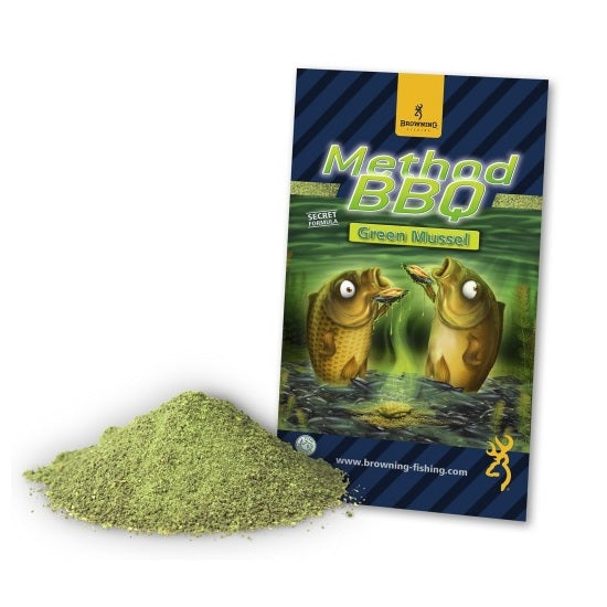 Nada Browning Groundbait BBQ Green Mussel Method Mix 1kg