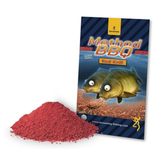 Nada Browning Groundbait BBQ Red Krill Method Mix 1kg