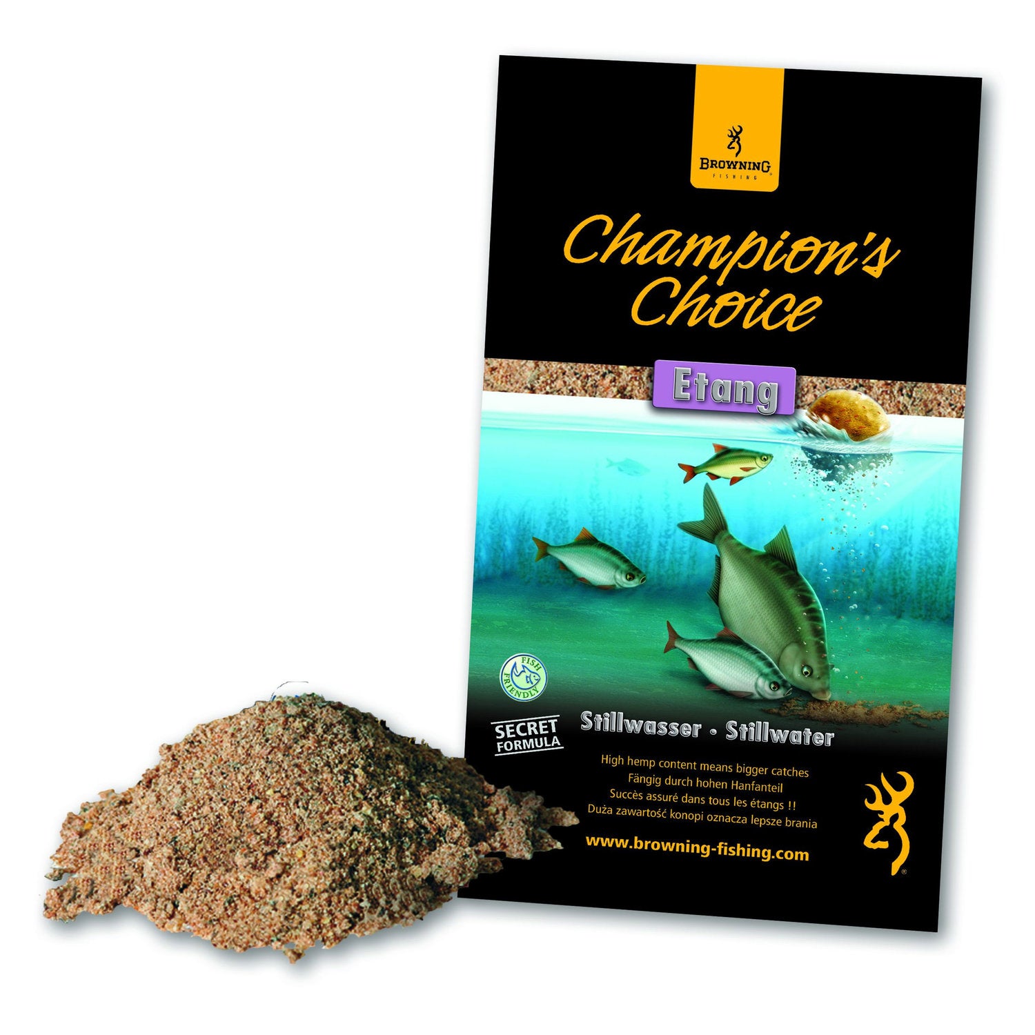 Nada Browning Groundbait Etang 1kg