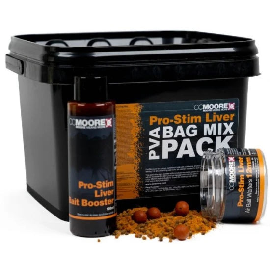 Nada Cc Moore Pva Bag Mix Pack, Pro Stim Liver, 1kg