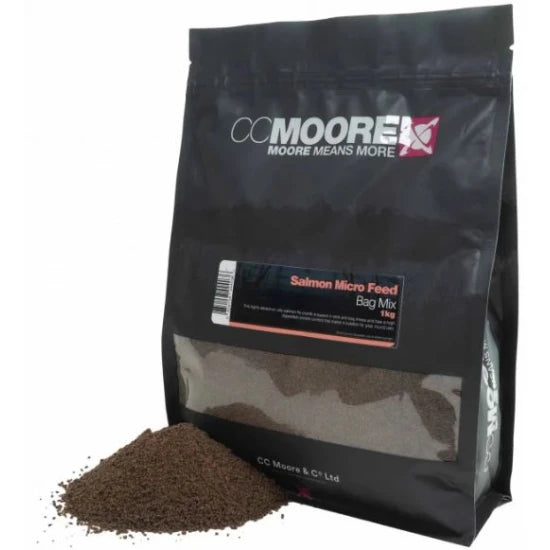 Nada Cc Moore Pva Bag Mix, Salmon Micro Feed, 1kg