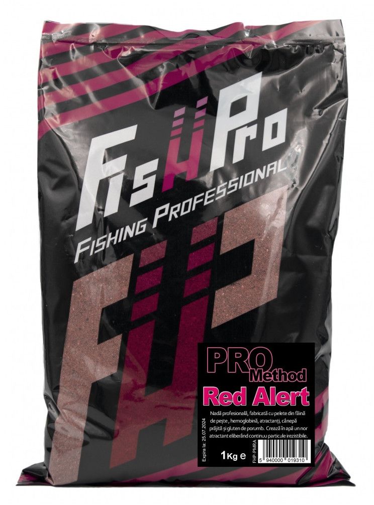 Nada FISH PRO Method Red Alert, Faina Peste, 1kg