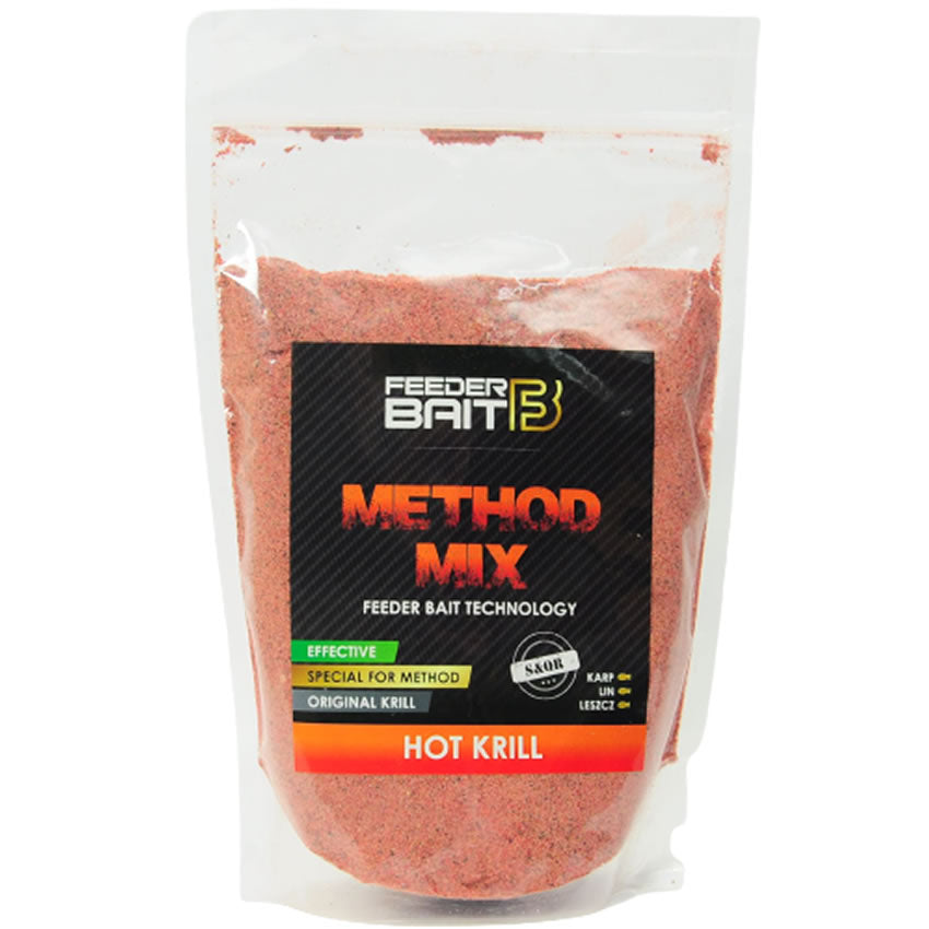 Nada Feeder Bait Method Mix Hot Krill, 800g