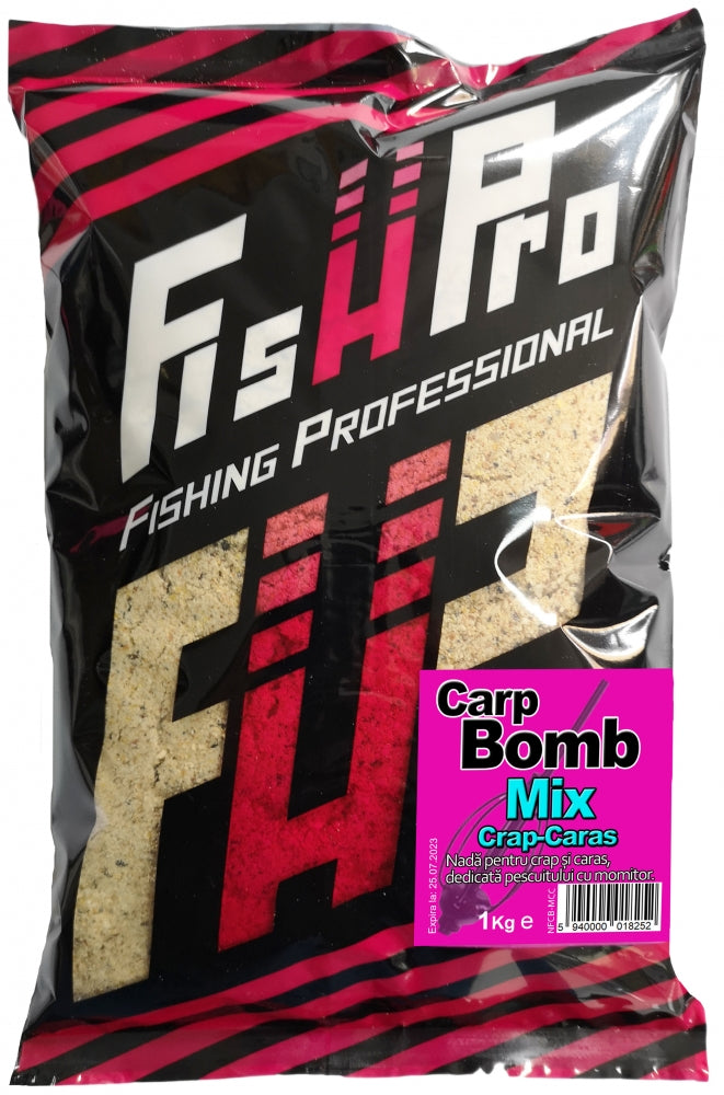 Nada Fish Pro Carp Bomb Mix Crap Caras 1kg
