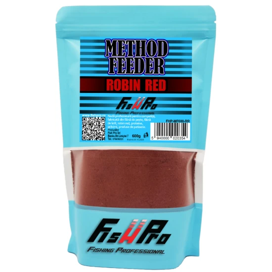 Nada Fish Pro Method Feeder Easy-open Resigilabil, Robin Red, 600g