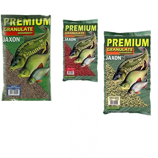 Nada Jaxon Premium Granulata 3mm 1kg Strawberry