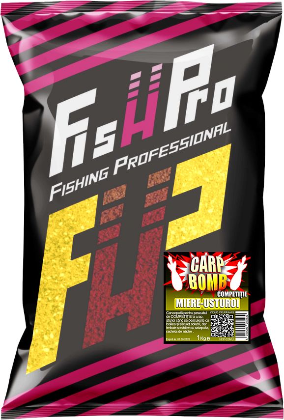 Nada MIKADO Carp Bomb, Miere Usturoi, 1Kg