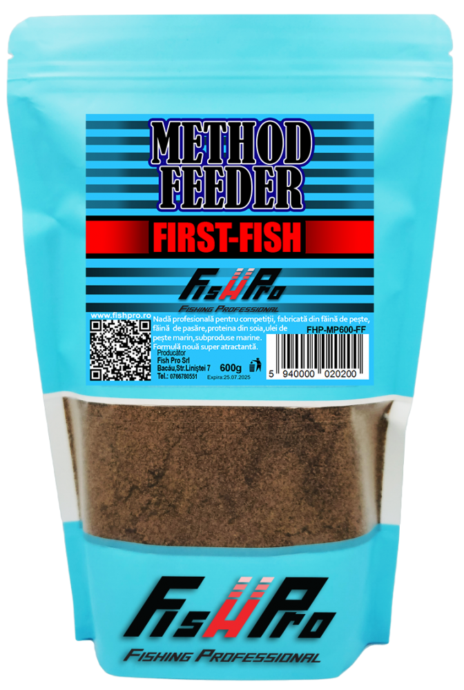 Nada Method Feeder First-Fish Amb. Easy-Open Resigilabil