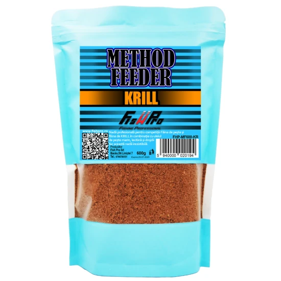 Nada Method Feeder Krill Amb. Easy-open Resigilabil