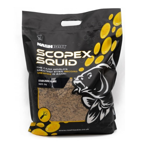 Nada NASH Scopex Squid Flake Stabilised 5Kg