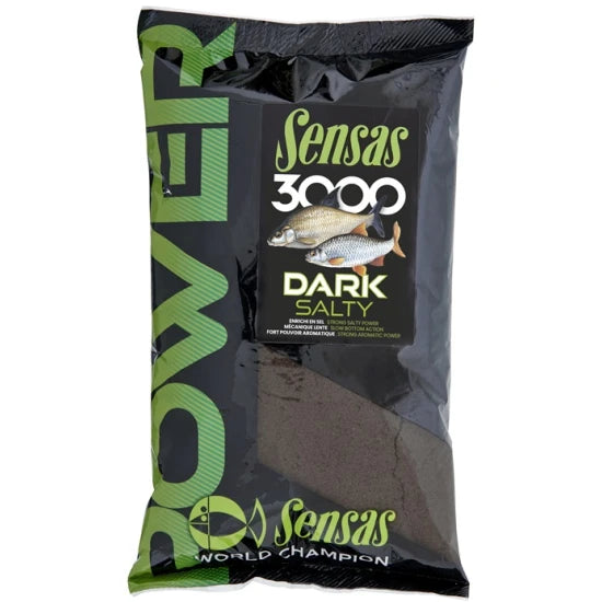 Nada Sensas 3000, Power Dark Salty, 1kg