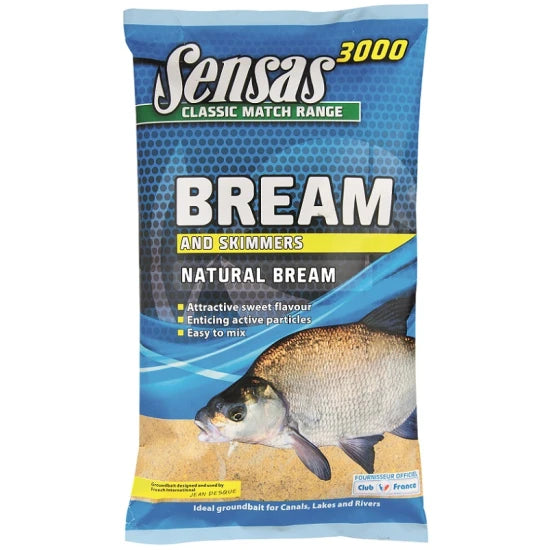 Nada Sensas 3000 Uk, Natural Bream, 1kg
