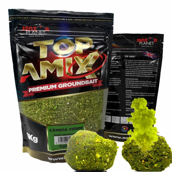 Nada Senzor Top Amix Method Feeder, Canepa Verde, 1kg