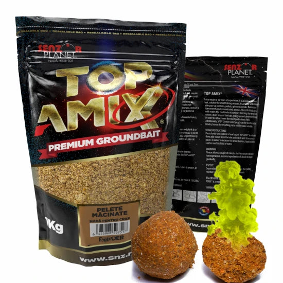 Nada Senzor Top Amix Method Feeder, Pelete Macinate, 1kg