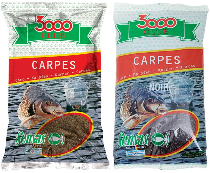 Nada Sensas 3000 Club Carp Big Fish Jaune 1 Kg