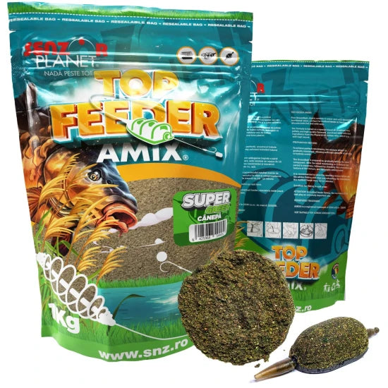 Nada Senzor Top Feeder Amix Method, Super Green , Canepa, 1kg