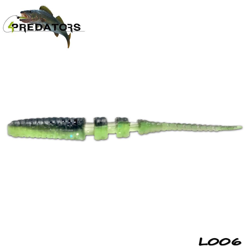 Naluca 4Predator HD Light Single Tail 6cm L006 15buc/plic