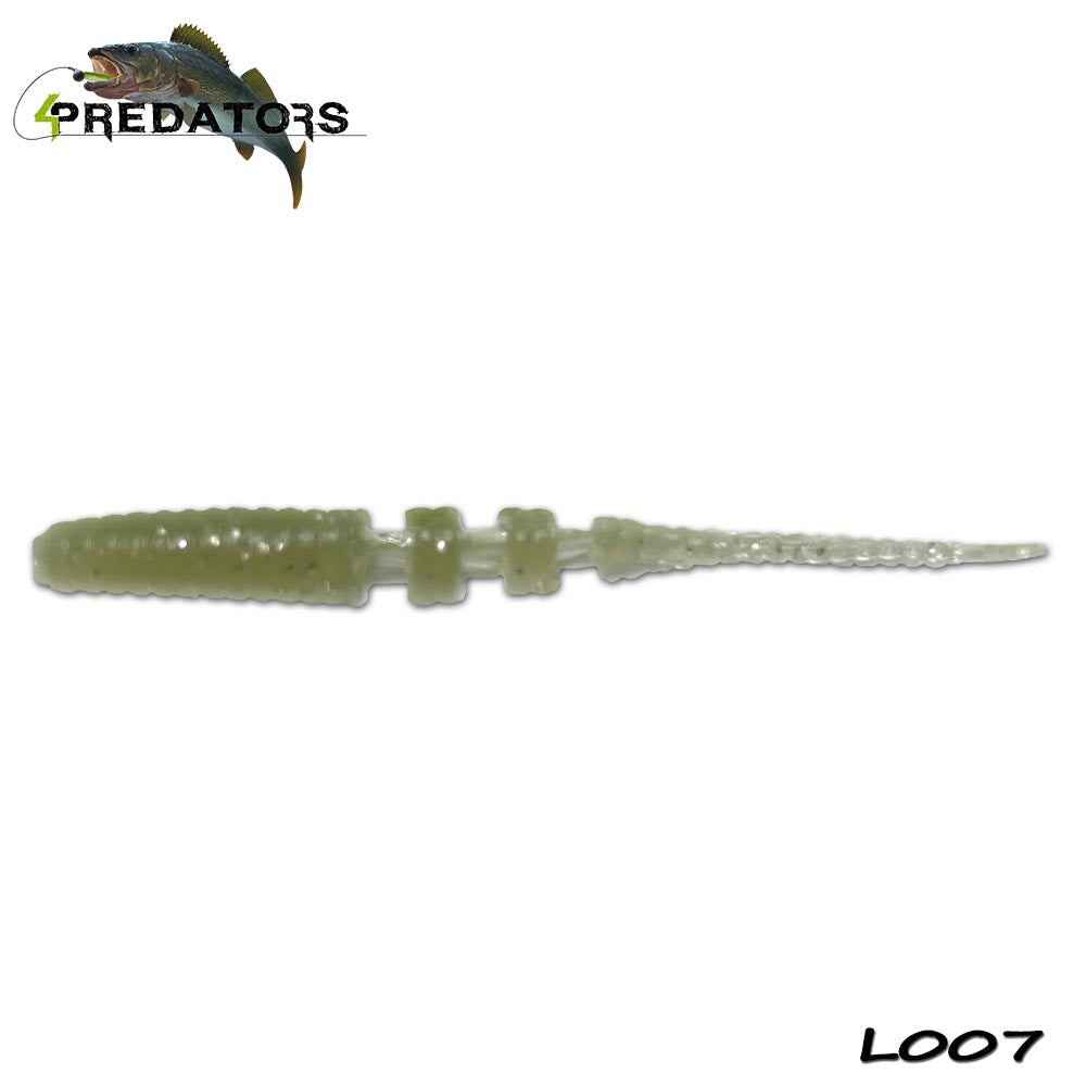 Naluca 4Predator HD Light Single Tail 6cm L007 15buc/plic