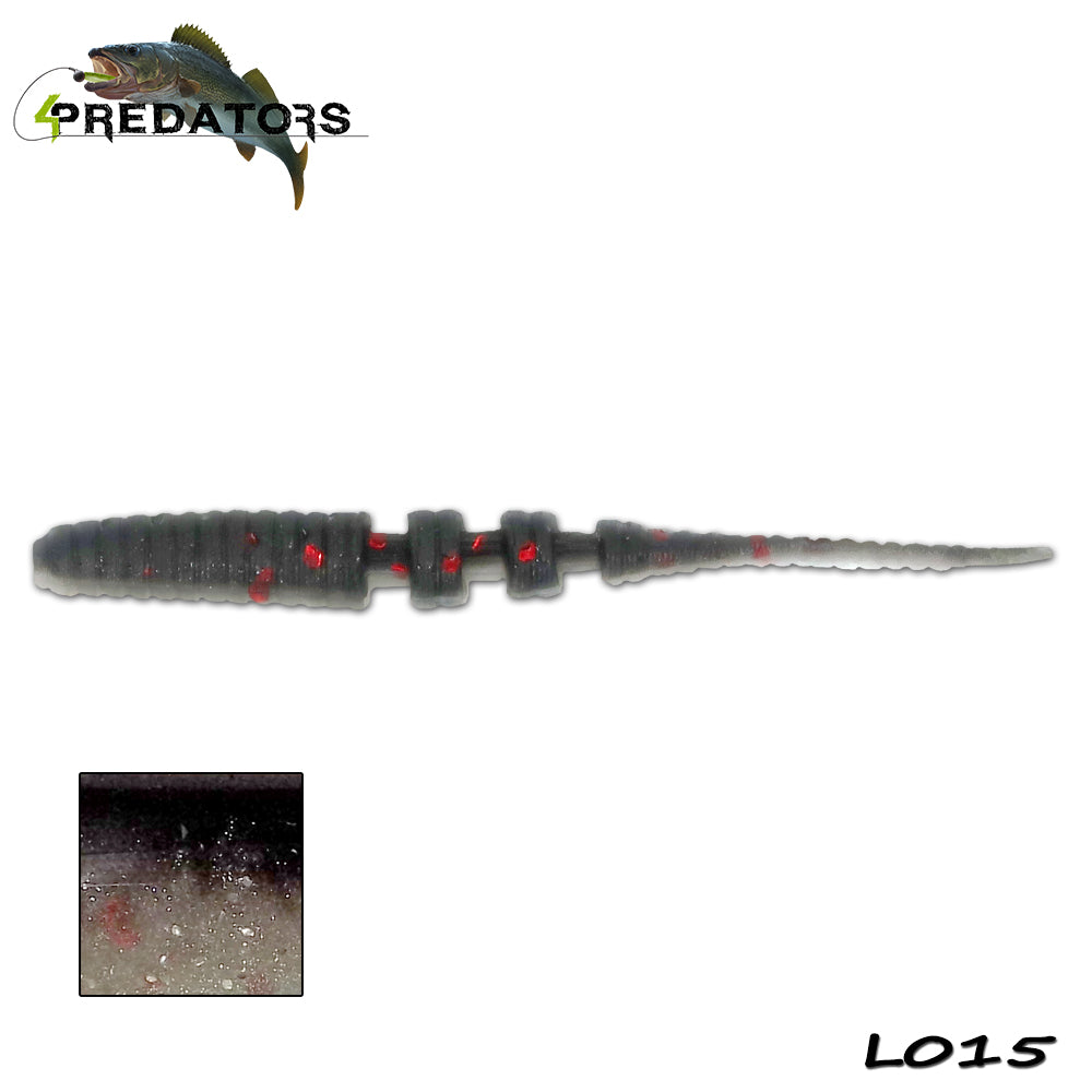 Naluca 4Predator HD Light Single Tail 6cm L015 15buc/plic