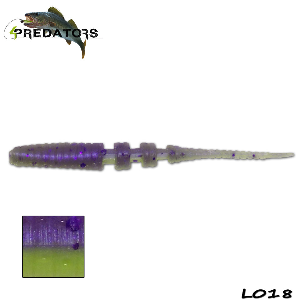 Naluca 4Predator HD Light Single Tail 6cm L018 15buc/plic