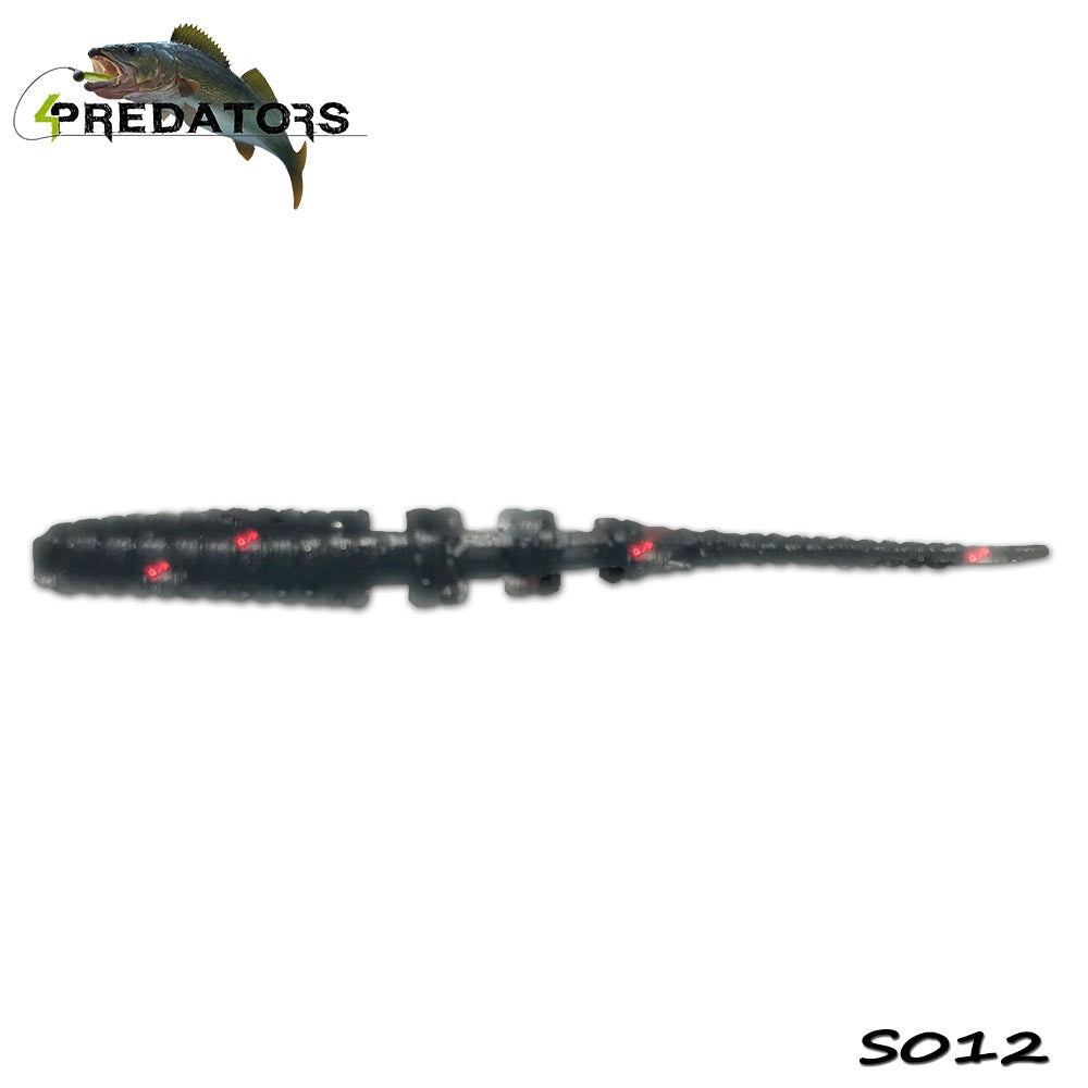 Naluca 4Predator HD Light Single Tail 6cm S012 15buc/plic