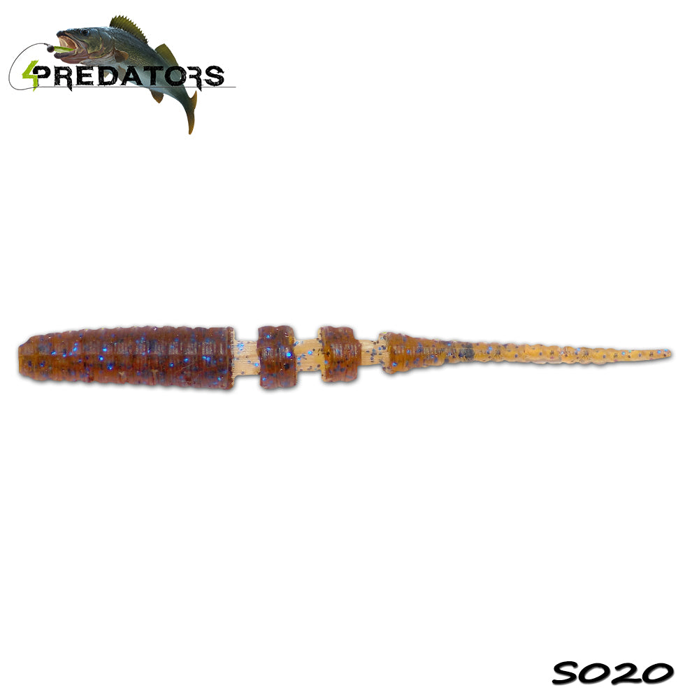 Naluca 4Predator HD Light Single Tail 6cm S020 15buc/plic