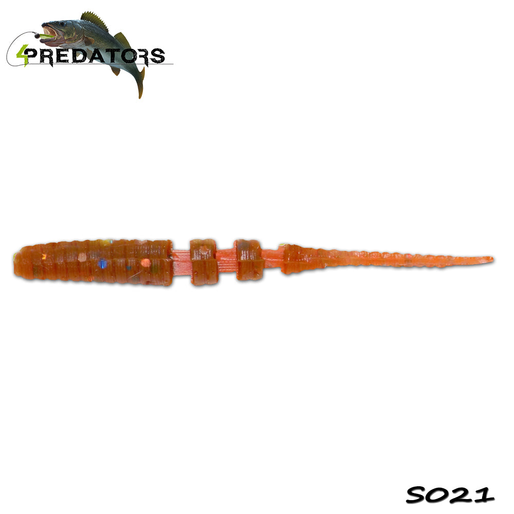 Naluca 4Predator HD Light Single Tail 6cm S021 15buc/plic