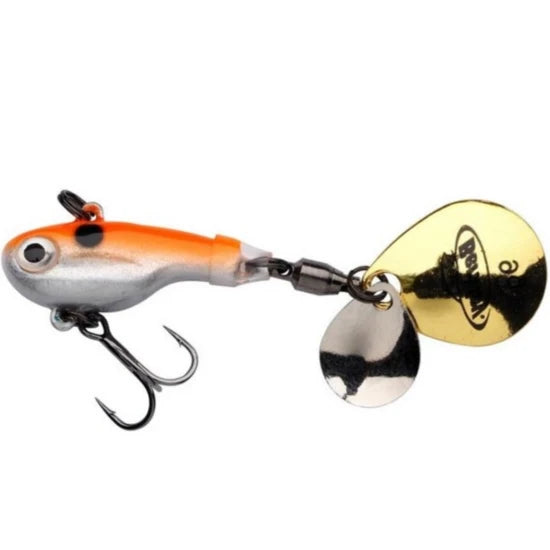 Naluca Berkley Pulse Spintail 7cm 14g Orange Glitter