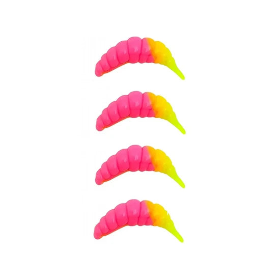 Naluca Fishup Ozi Cheese, 133 Bubble Gum Hot Chartreuse, 3.8cm, 8buc/pac