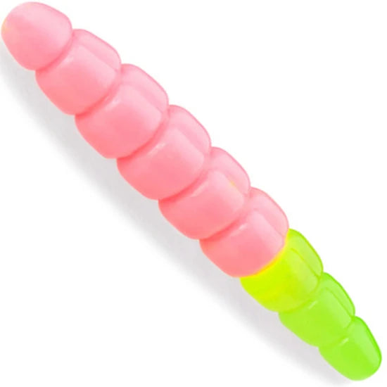 Naluca Fishup Trout Series Morio Cheese, 133 Bubble Gum Hot Chartreuse, 3.1cm, 12buc/pac