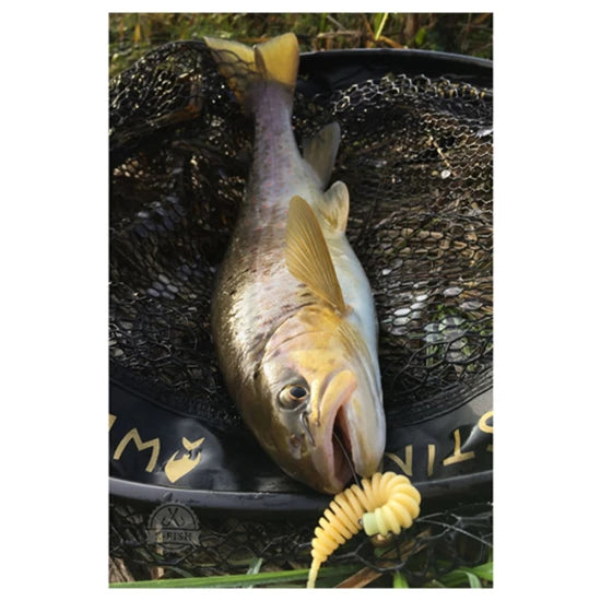 Naluca Fishup Trout Series Tanta Cheese, 6.1cm, Dark Olive, 8buc/pac