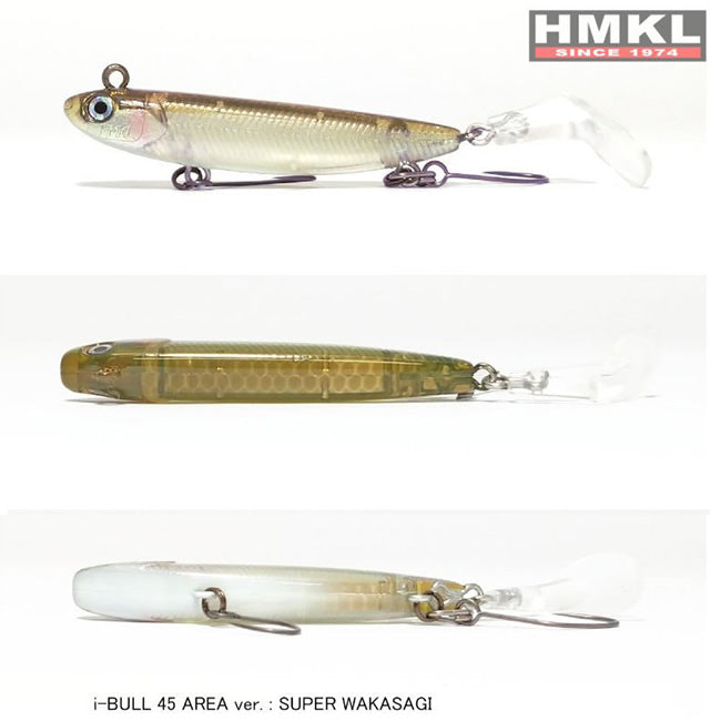 Naluca HMKL Micro Minnow i-BULL 45mm Trout Area 2.4g Super Wakasagi
