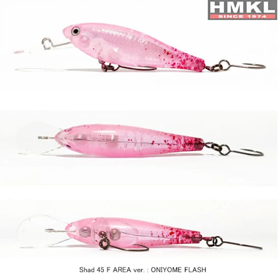 Naluca Hmkl Shad 45 F -2.7g -trout Area Oniyone Flash