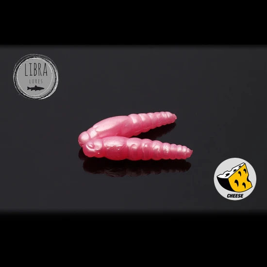 Naluca Libra Largo Slim Worm 2.8cm 018 Cheese 15buc