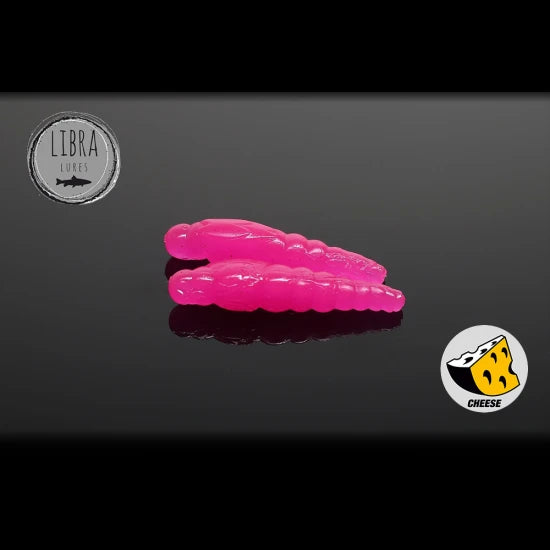 Naluca Libra Largo Slim Worm 2.8cm 019 Cheese 15buc