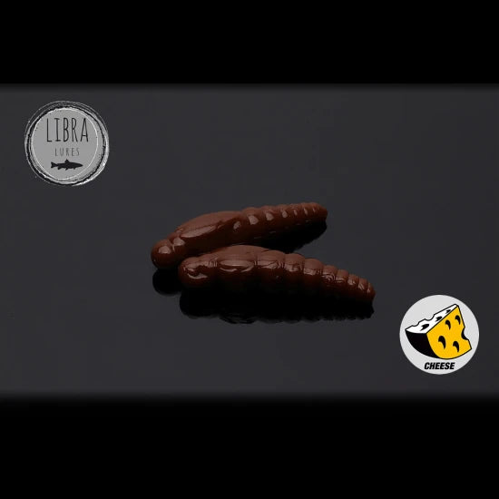 Naluca Libra Largo Slim Worm 2.8cm 038 Cheese 15buc