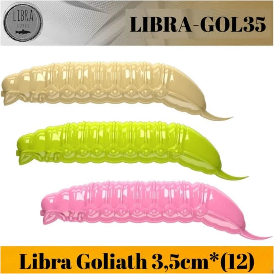Naluca Libra Lures Goliath, 3.5cm, 1.05g, Hot Orange, 12buc/pac