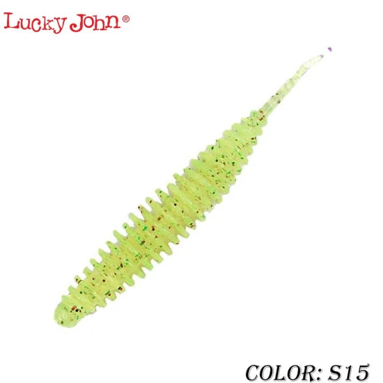 Naluca Lucky John Ultraworm, Culoare S15, 2.5cm, 20buc/pac