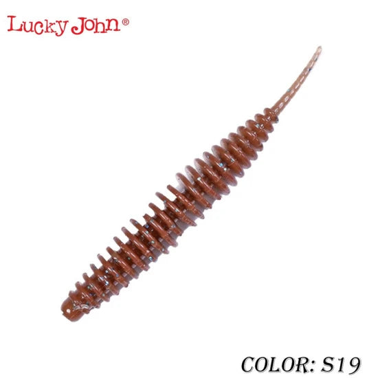 Naluca Lucky John Ultraworm, Culoare S19, 2.5cm, 20buc/pac